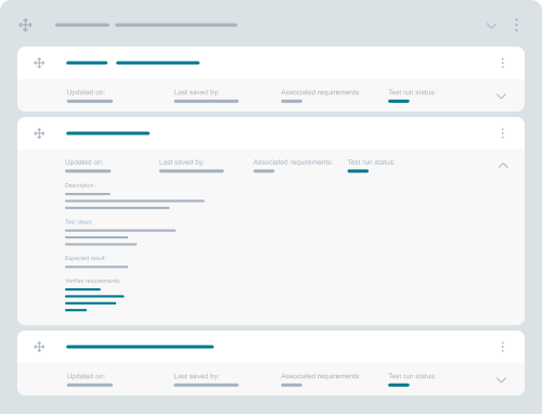 Test case section